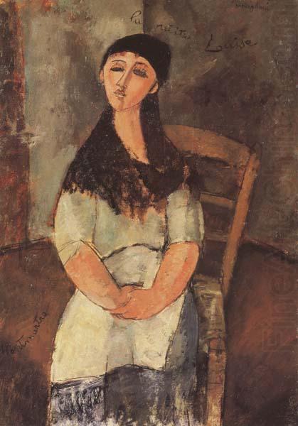 Amedeo Modigliani La Petite Louise (mk38) oil painting picture